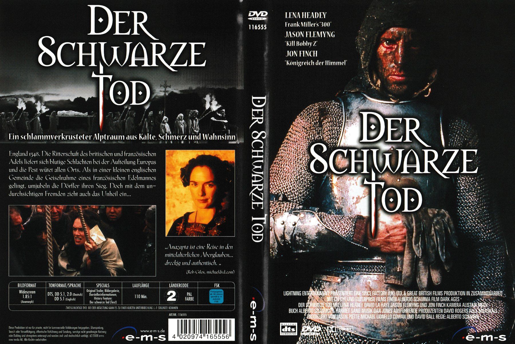 Tutti i DVDs: DVD - Der schwarze Tod – Usato da Langnau am Albis venduto da MediaRescuerKeLoX