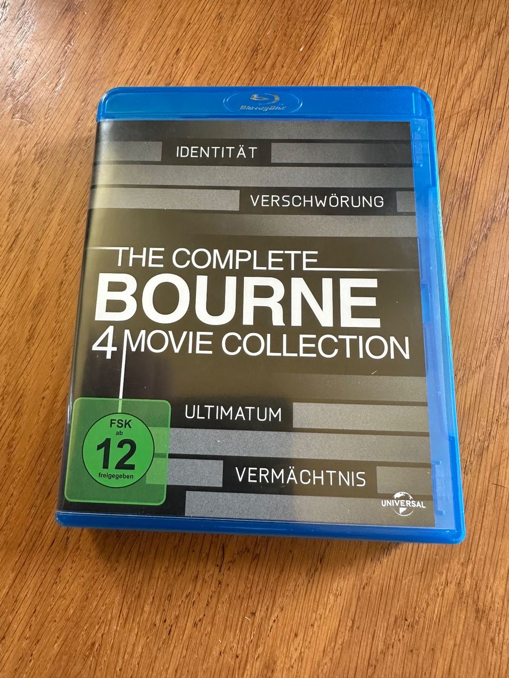 Tutti i DVDs: The bourn Identität 1-4 box blu ray – Usato da Benken ZH venduto da Audi-erich
