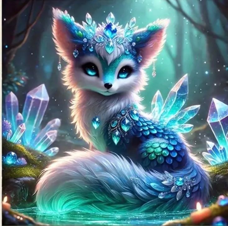 Kit bricolage: Diamond Painting - Fuchs 75x75cm – Nuovo e nell'imballaggio originale da Teufenthal AG venduto da MeineSchatztruhe