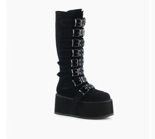 Demonia Damned-318 | Damned of the Night Boots Velvet/ Gr.41