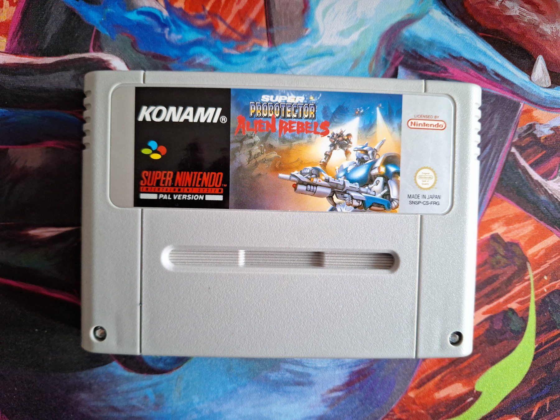 Giochi: Super Probotector Alien Rebels - SNES – Usato da Altstätten SG venduto da GGsGameshop