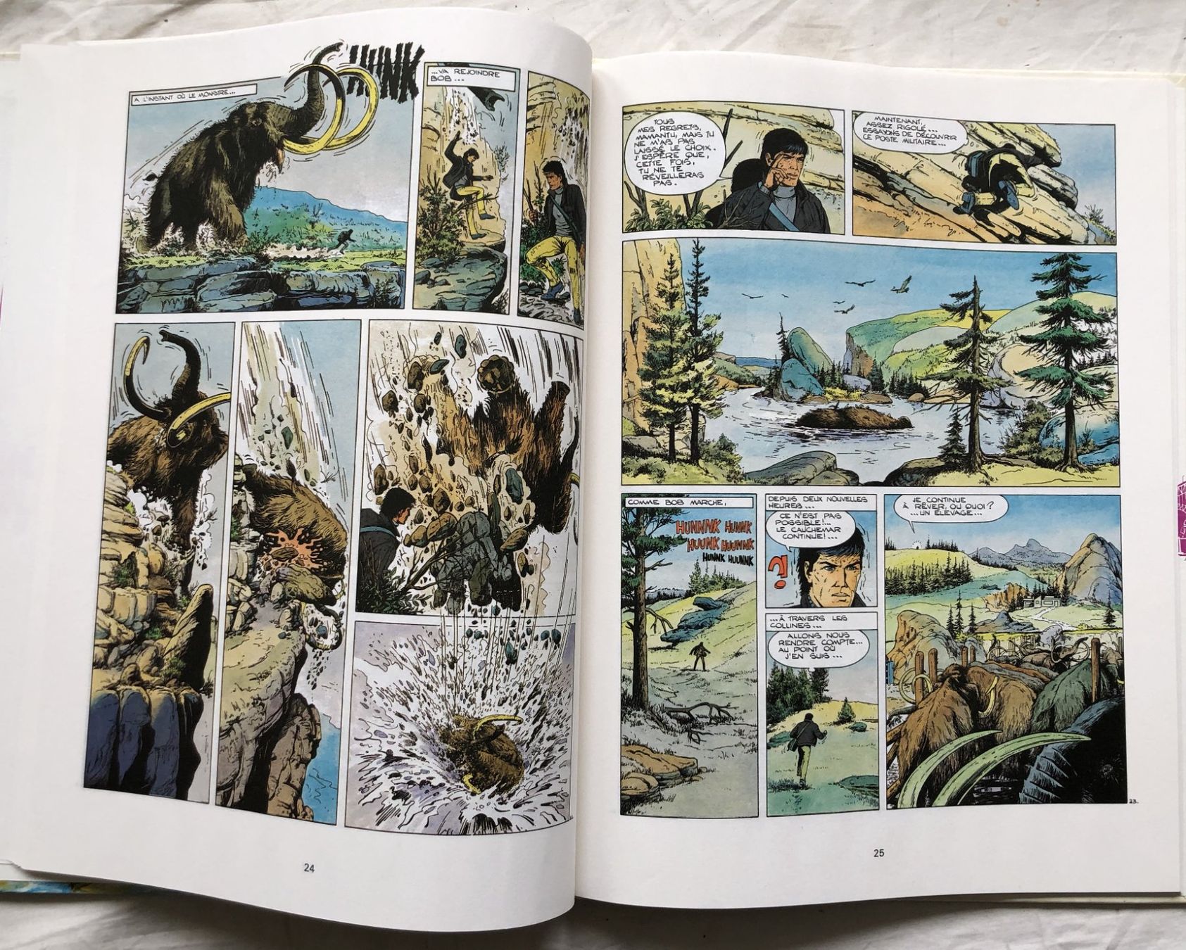 Fumetti: BOB MORANE - LE REVEIL DU MAMANTU - EO – Usato da Schaffhausen venduto da durruti 3