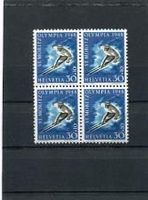 1948 Winterspiele 28x V'block postfr.
