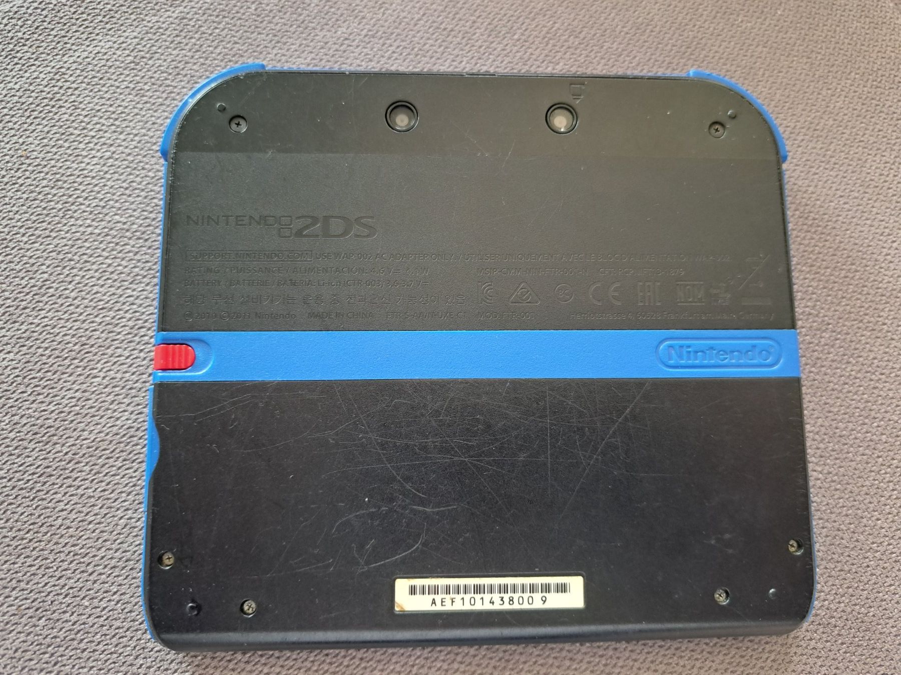 Nintendo Console: Nintendo 2DS stylet rouge + chargeur + – Usato da Genève venduto da eng_7ylp 1