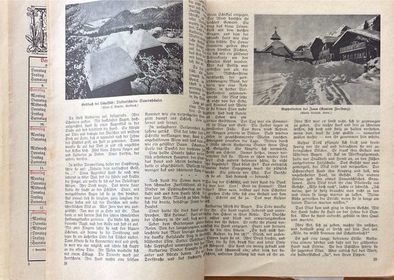 Bücher: Alpenhorn-Kalender 1934 – Gebraucht aus Sarnen von Livres 3
