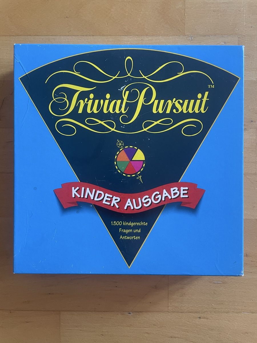 Parker Giochi: Trivial Pursuit Kinderausgabe – Usato da Himmelried venduto da Lucas1212