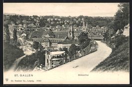 St. Gallen, Mühlenthal, Panorama mit Ki
