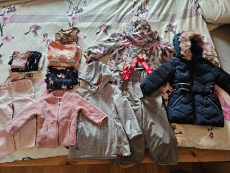 Mädchen Jacke, Skianzug Reima, Kleider Bundle gr.74 -92