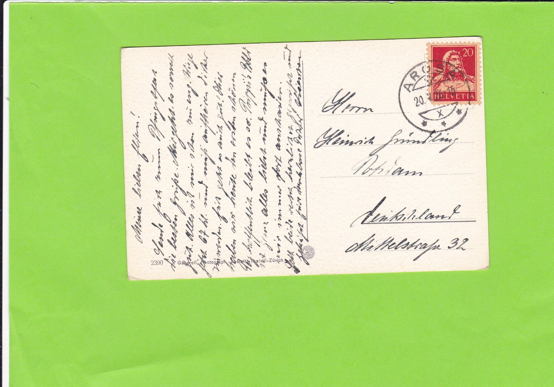 Cartes postales: Arosa am Untersee – D'occasion à St. Peterzell par neckertal 1