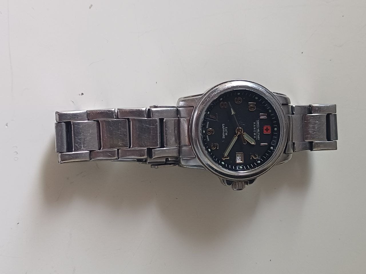 Hanowa Orologi: Schweizer Militär Hanowa Rekrut – Usato da Bern venduto da Yunkom 4