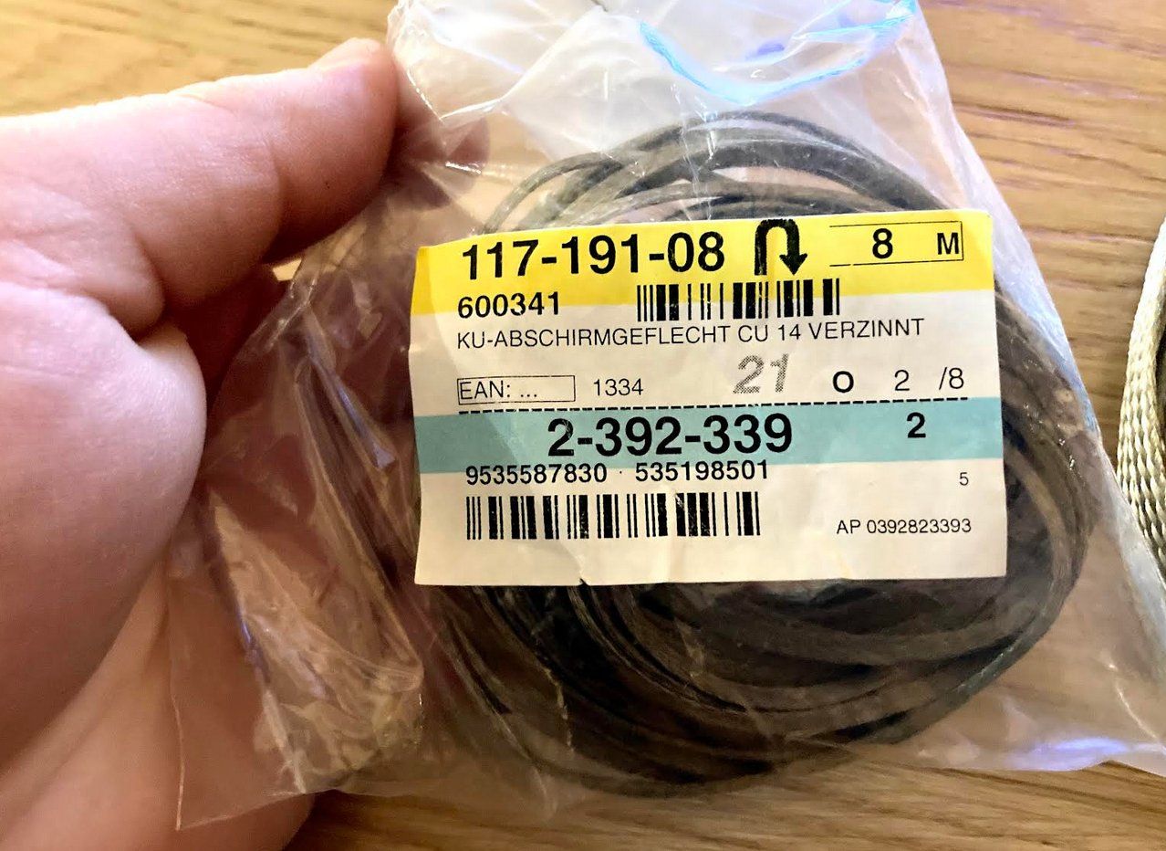 Componenti elettronici: Lot de gaines tressées blindées – Nuovo (secondo la descrizione) da Trélex venduto da Arnaudyak 1