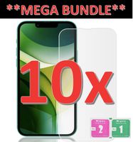 10x IPhone 7 8 SE Xs 11 12 13 14 Pro Max SCHUTZ- Panzerglas