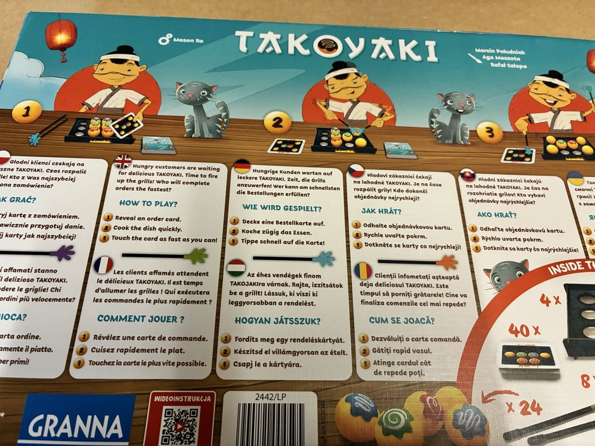 Spiele: Takoyaki Spiel – Neu (gemäss Beschreibung) aus Hondrich von sigmaster 1