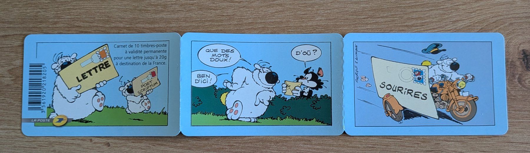 Alle Briefmarken: Carnet de timbres "Sourires, Cubitus", 2006 – Neu (gemäss Beschreibung) aus Villariaz von Mariejoconde 1