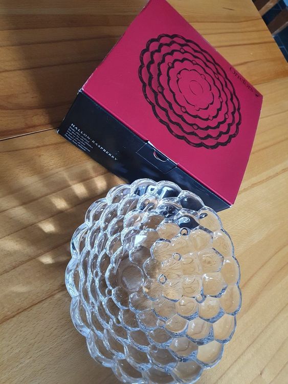 Glasschale Orrefors Hallon-Rasperry (Neu und originalverpackt) in ...
