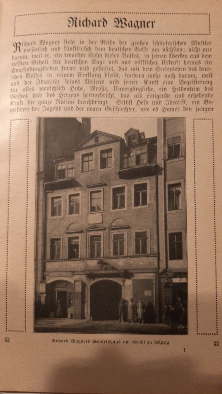 Strumenti musicali: Richard Wagner – Usato da Kriens venduto da honig01 5