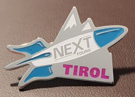 S949 - Pin NEXT TOURS TIROL Rakete Berge