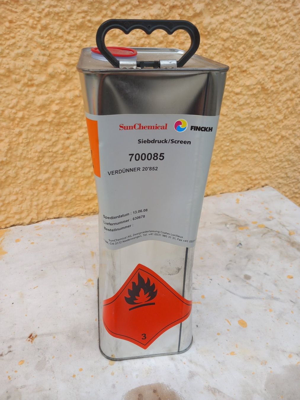 Alle Werkzeuge: Siebdruck Verdünner 700085 / 5Liter – Neu und originalverpackt aus Rheinau von profitronic.shop