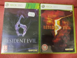Resident Evil 5&6 Xbox 360: Pack de jeux d'horreur!