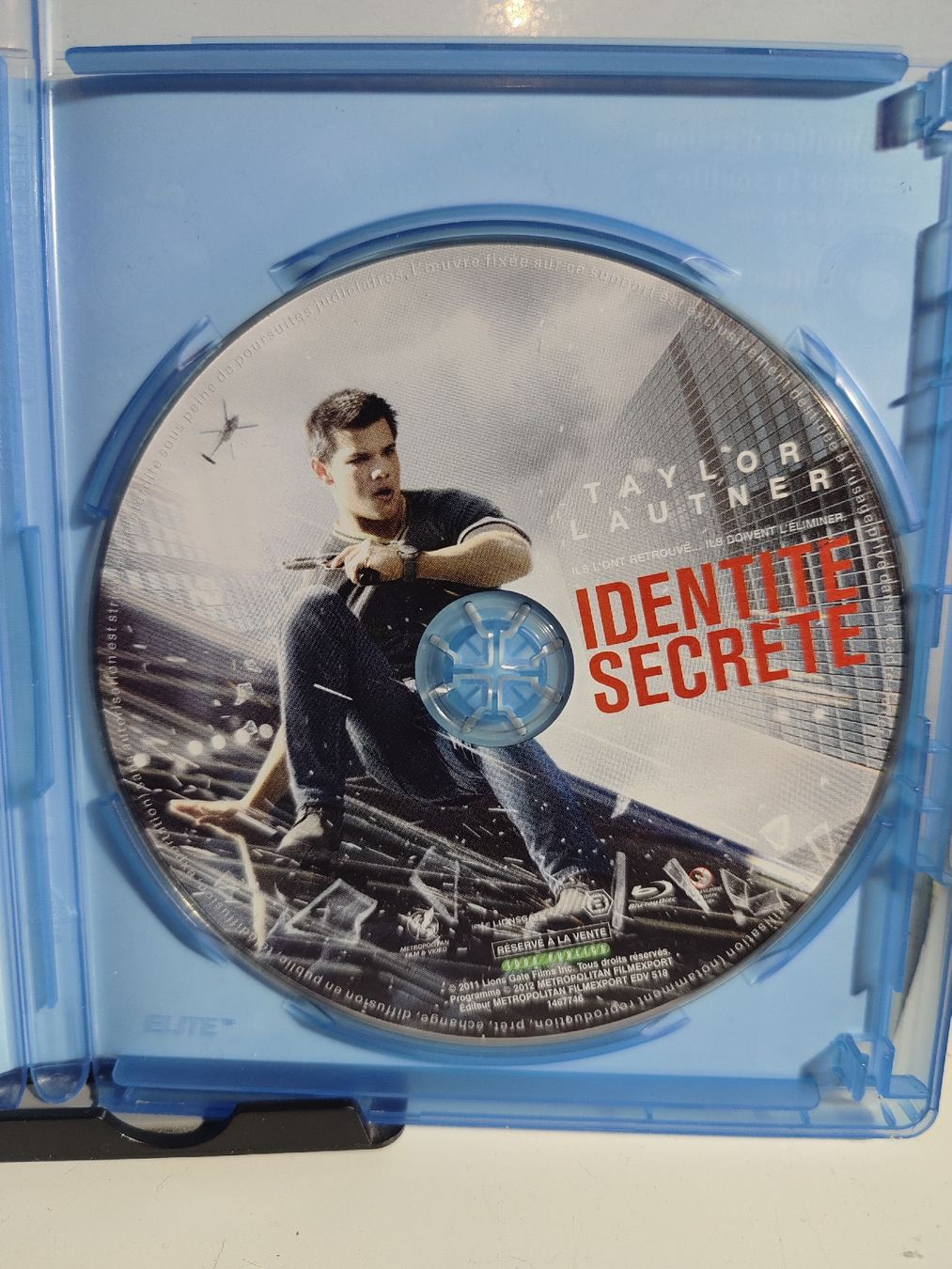 Tutti i DVDs: Taylor Lautner - Identité Secrète Blu-ray FR-EN – Usato da La Tour de Peilz venduto da Dejobokin 3