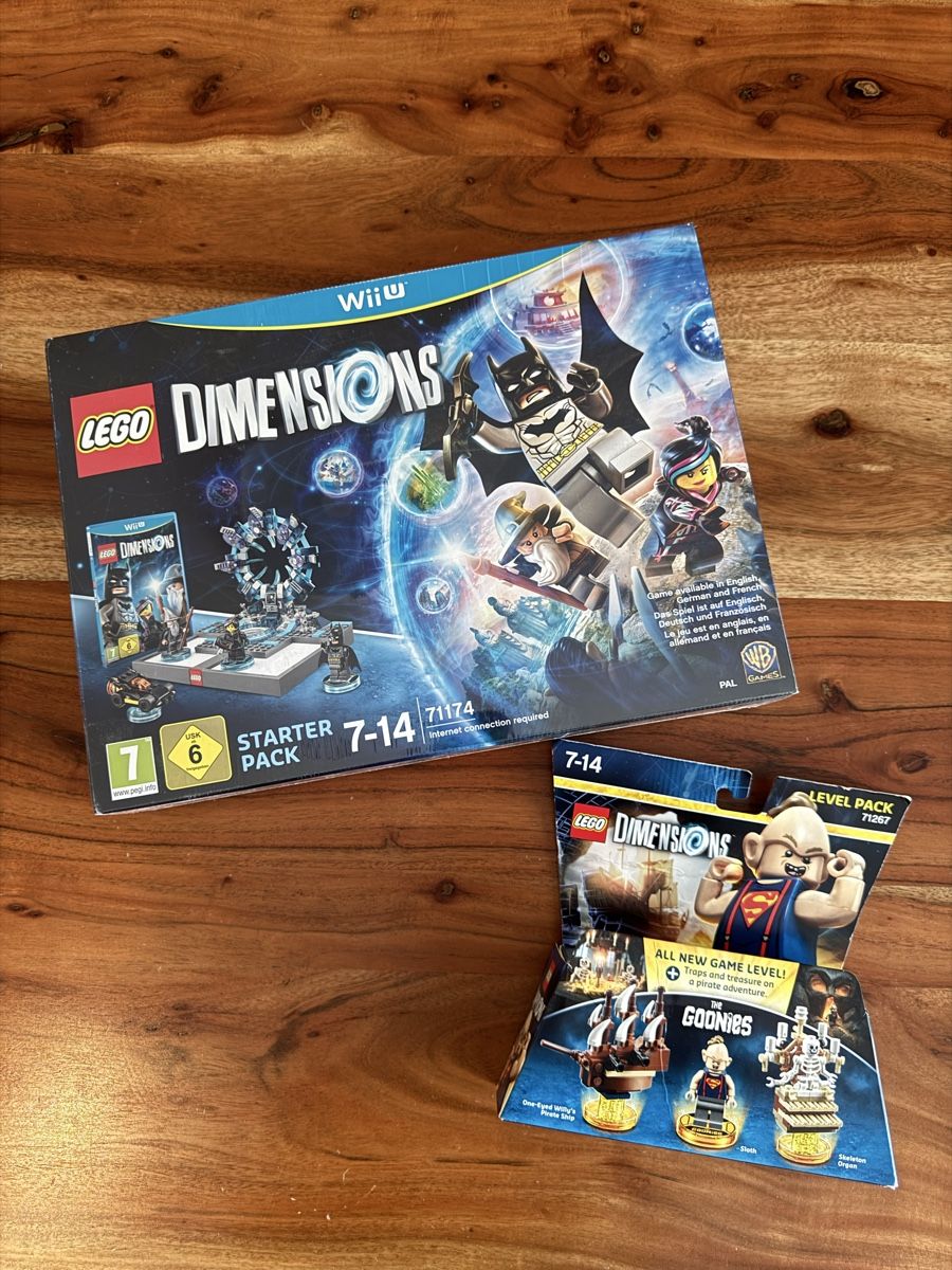 Spiele: WiiU Lego Dimensions Starter Pack + Level Pack Neu – Neu und originalverpackt aus Balzers von