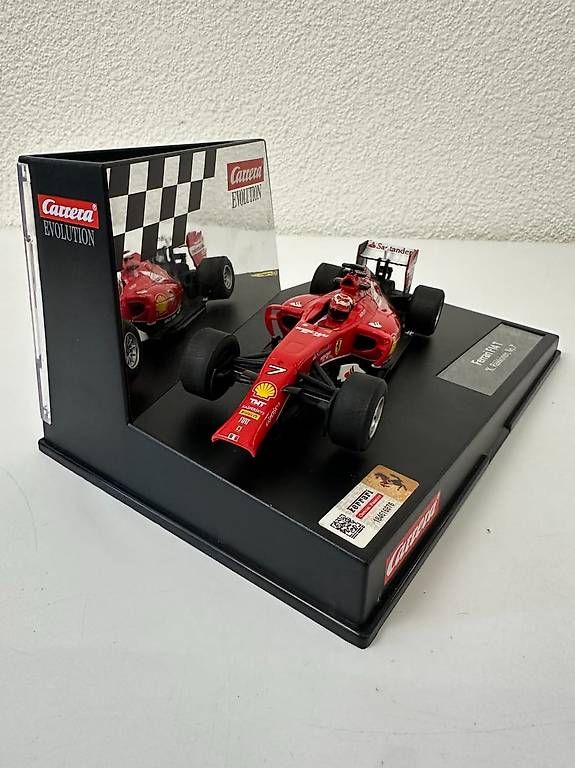 Carrera Modellini d'auto: Vintage Carrera Evolution Ferrari Räikkönen No.7 Modellauto – Usato da Obernau venduto da Arche_Noah_Brocki 1