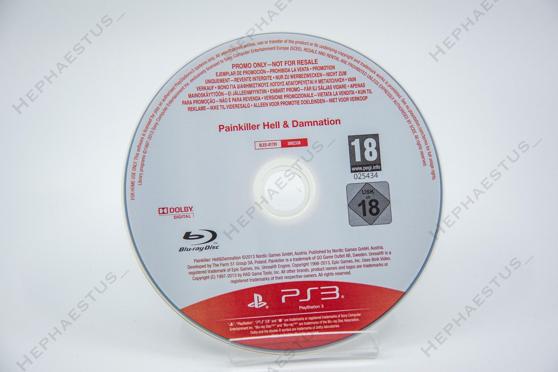 Sony Spiele: Painkiller: Hell & Damnation Promo PS3 – Gebraucht aus Effretikon von Hephaestus_