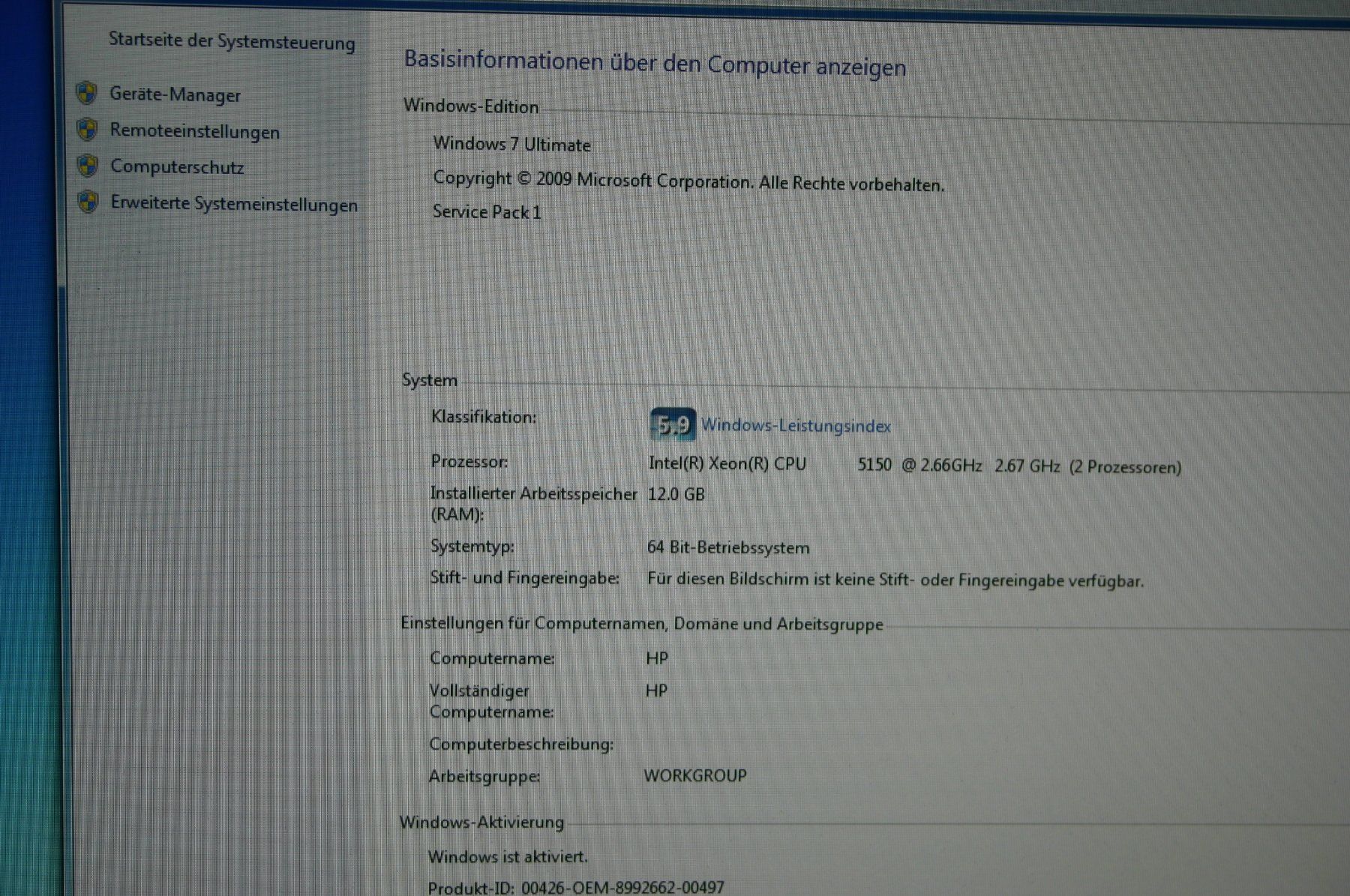 Hewlett Packard PC: HP XW8400 Server-PC mit 2 Prozessoren, Win7, 10 oder Win11 – Usato da Stettlen venduto da Bigjm 4