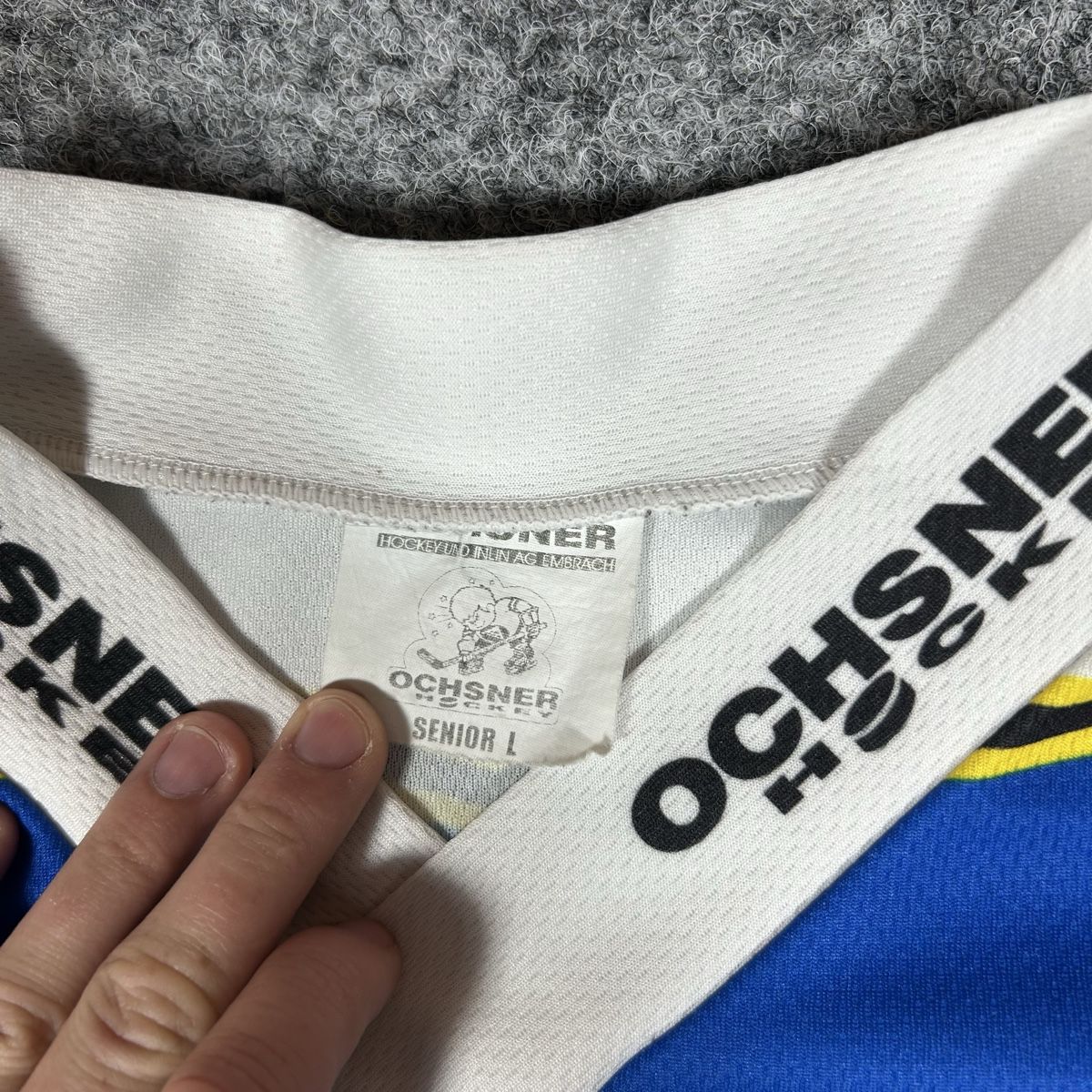 Canottiere & Pantaloni: Catcher ice hockey shirt  – Usato da La Sagne NE venduto da Matlasape 2
