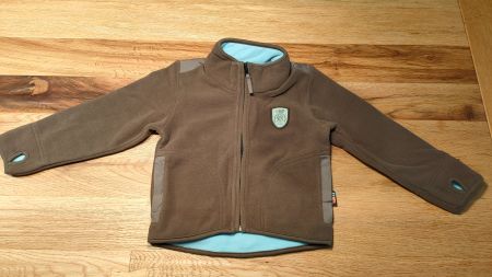 Rukka Fleecejacke *NEU* 98 braun/hellblau