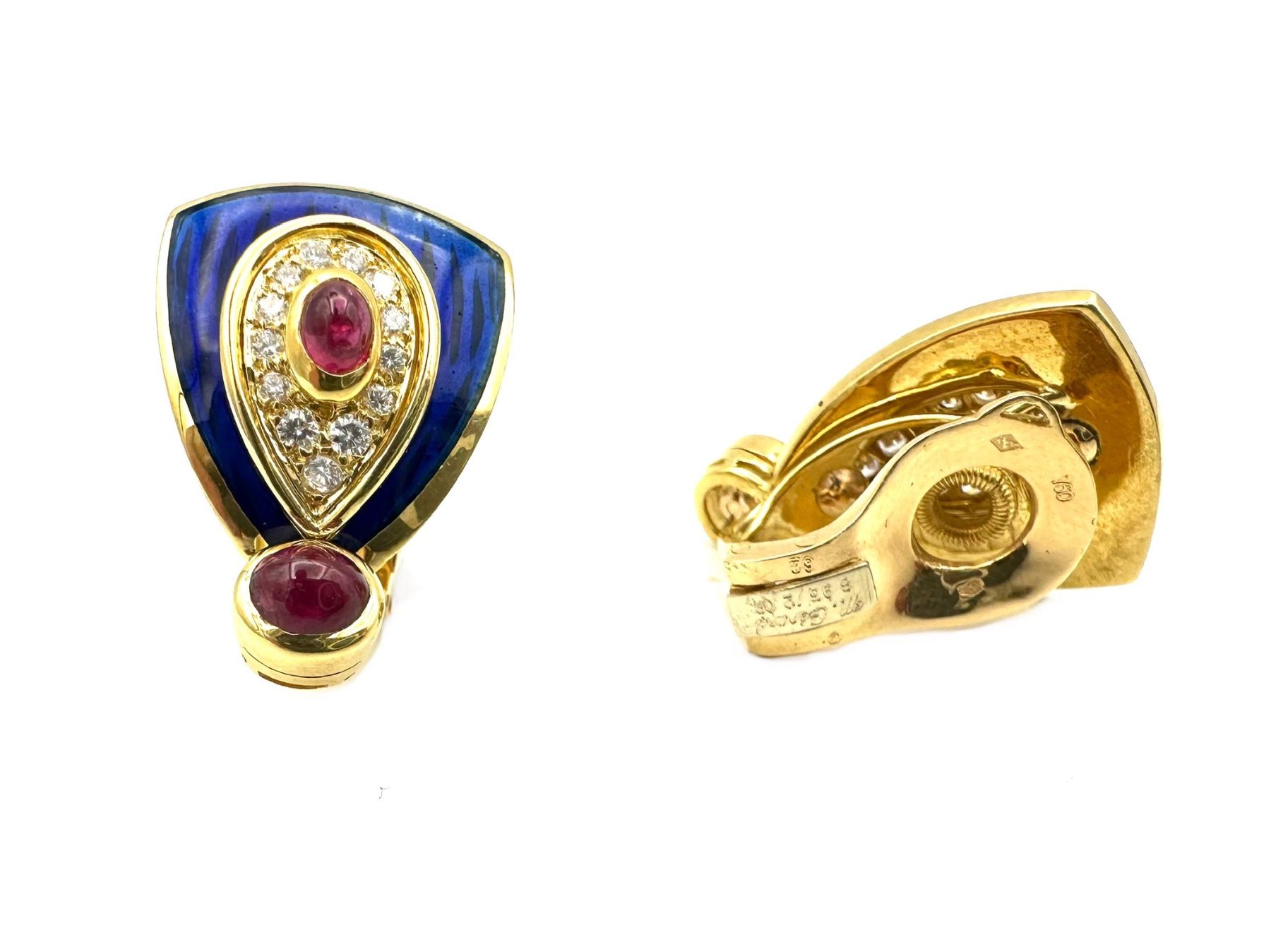 Ohrringe & -stecker: M.GERARD. Boucles d'oreilles vintage or jaune. – Gebraucht aus Renens VD von Diademe.sarl 5