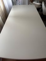 Esstisch weiss Tischplatte Goldgestell guter Zustand