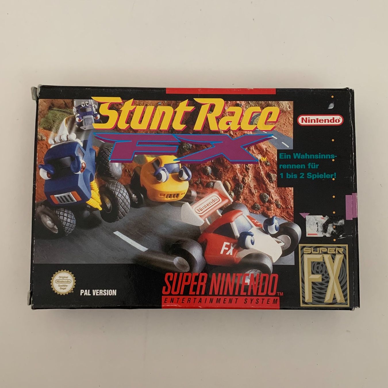 Nintendo Giochi: Stunt Race - SNES - OVP – Usato da Zürich venduto da Mephisto87