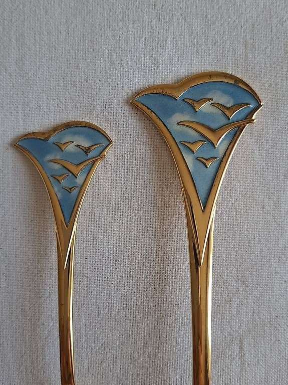Cucchiai: Robbe & Berking Jahreslöffel 1990 – Usato da Wabern venduto da amo_pp26 2