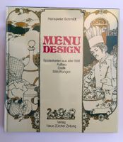 Menu Design - Speisekarten aus aller Welt / Buch 70er Jahre