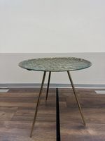 Beistelltisch Metall Vintage Look, Top Zustand!