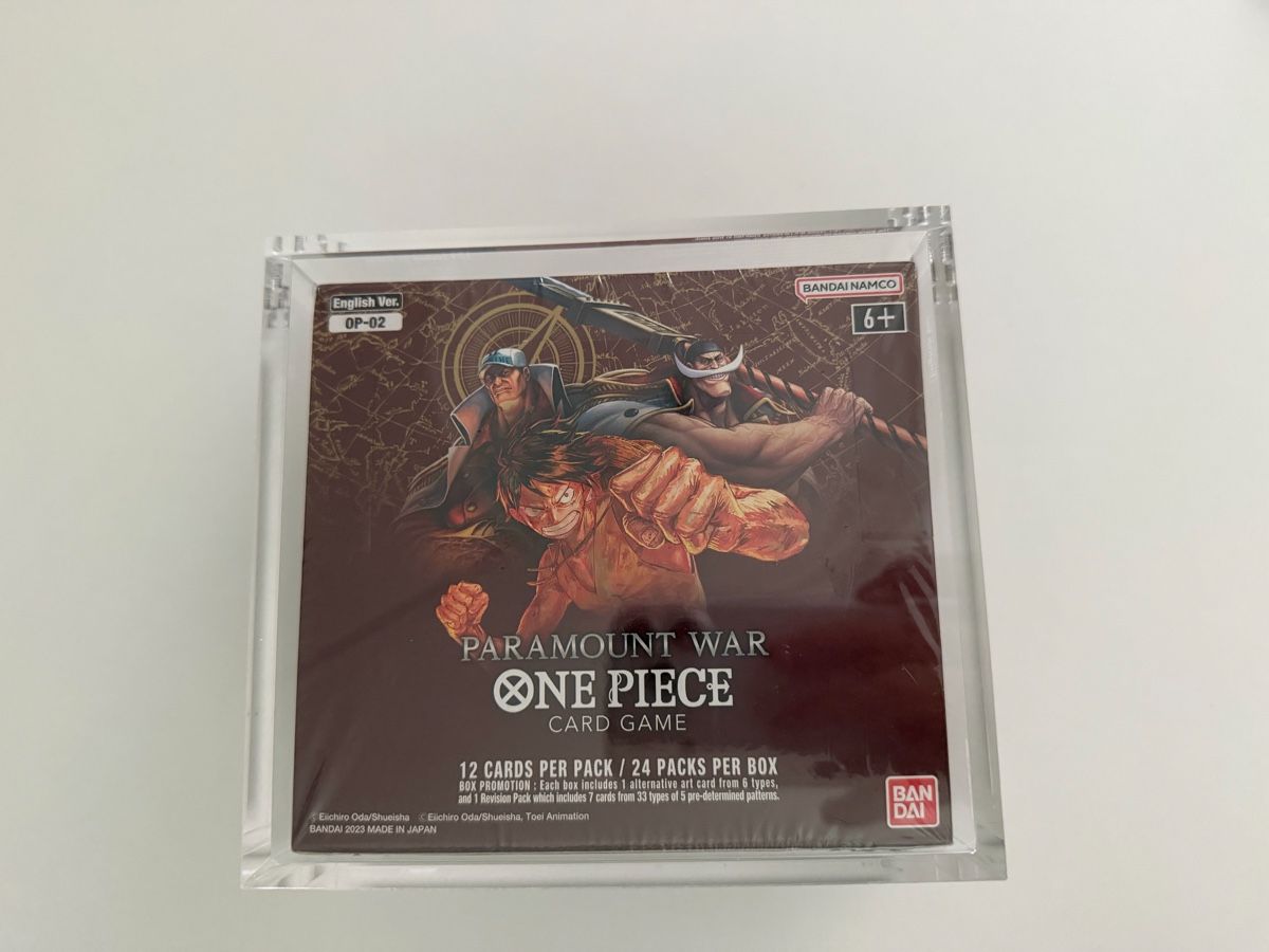 Bandai Sammelbilder & Trading cards: Op02 box – Gebraucht aus S. Antonino von Mc2495