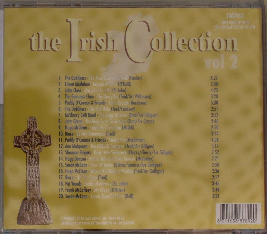 CD: The Irish Collection – Vol 2 – Usato da Luzern venduto da CONTENTI 2