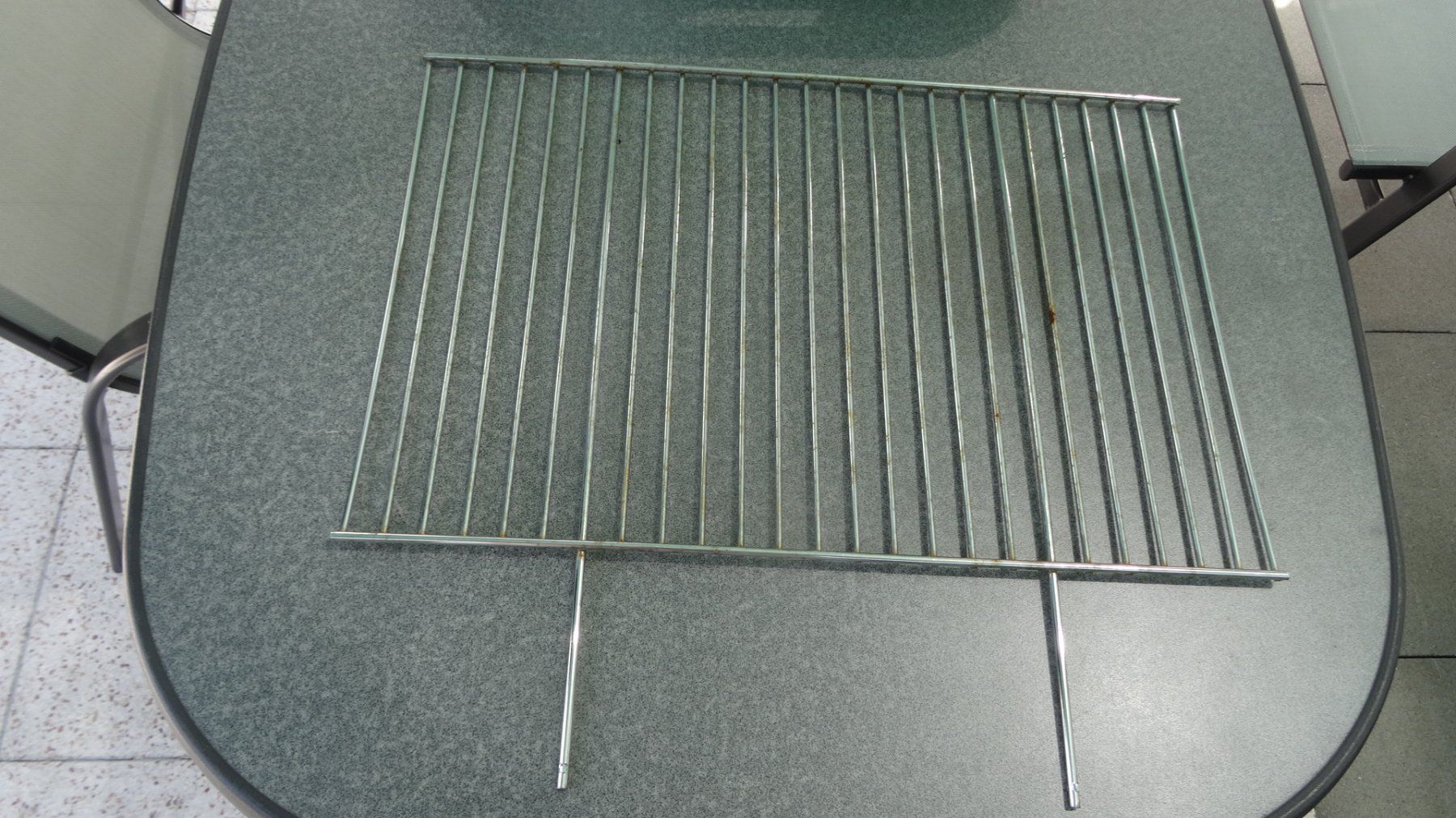 Zubehör: Grillrost Metall verchromt  gebraucht – Gebraucht aus Ehrendingen von CHMEX