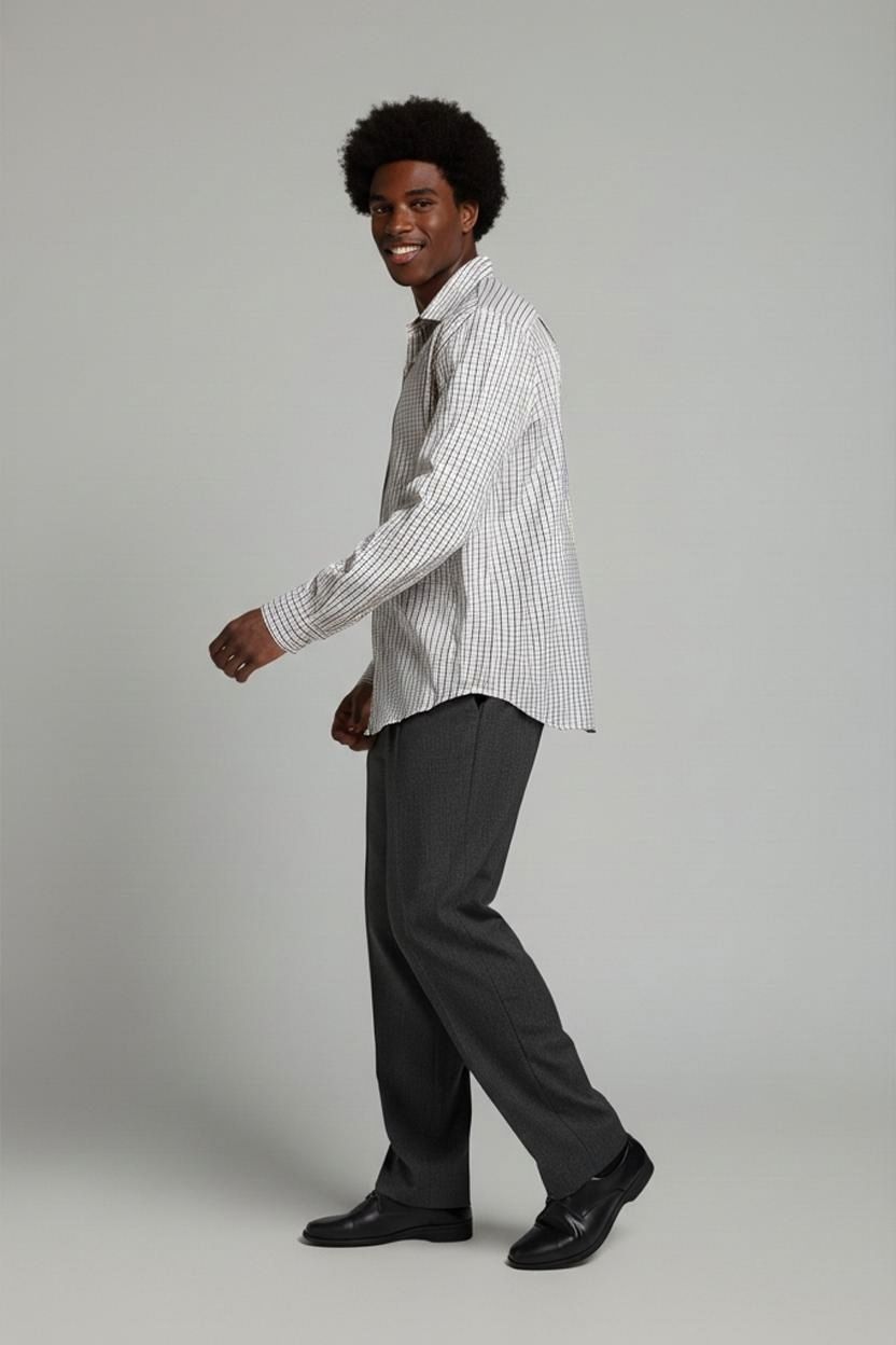 Ben Sherman Hemden: Ben Sherman Tailoring Kariertes Button-Down Hemd - Größe L – Gebraucht aus Zug von vinokilo