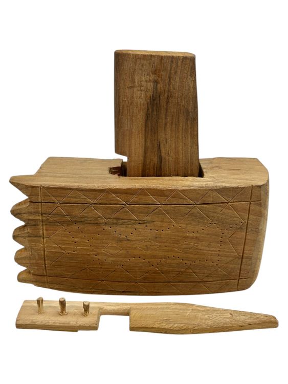 ANCIENNE GROSSE CLÉ Serrure de Château en Fer Forgé EUR 30,00 - FR