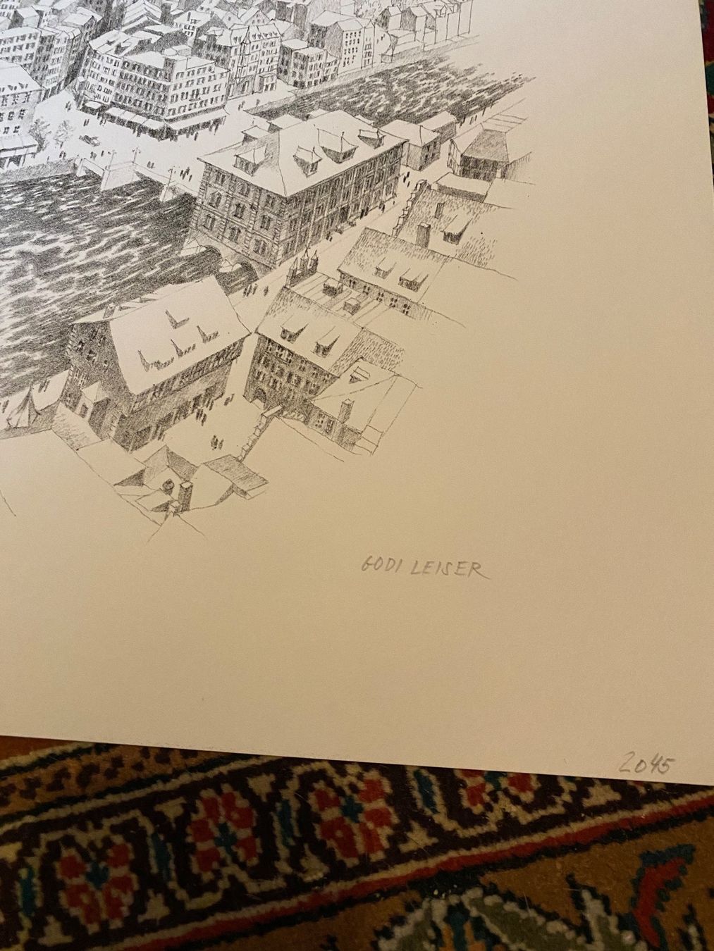 Grafica & Litografie: Godi Leiser Grafik – Usato da Münchwilen TG venduto da Mercurius63 3