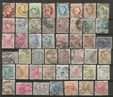 47 Timbres de 1867/99 ( Autriche )