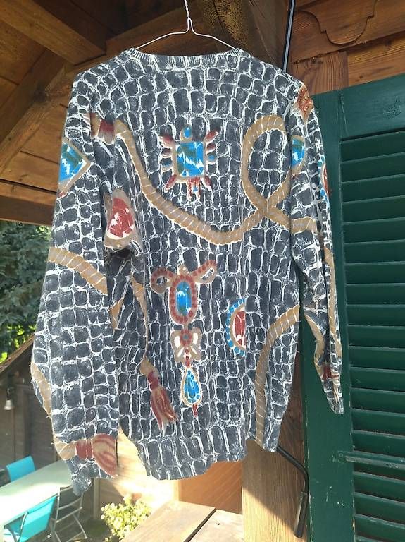 Pullover & Sweatshirts: Vintage Batik Sweater w/ Embroideries – Gebraucht aus Ochlenberg von Pbw_ardrobe 2