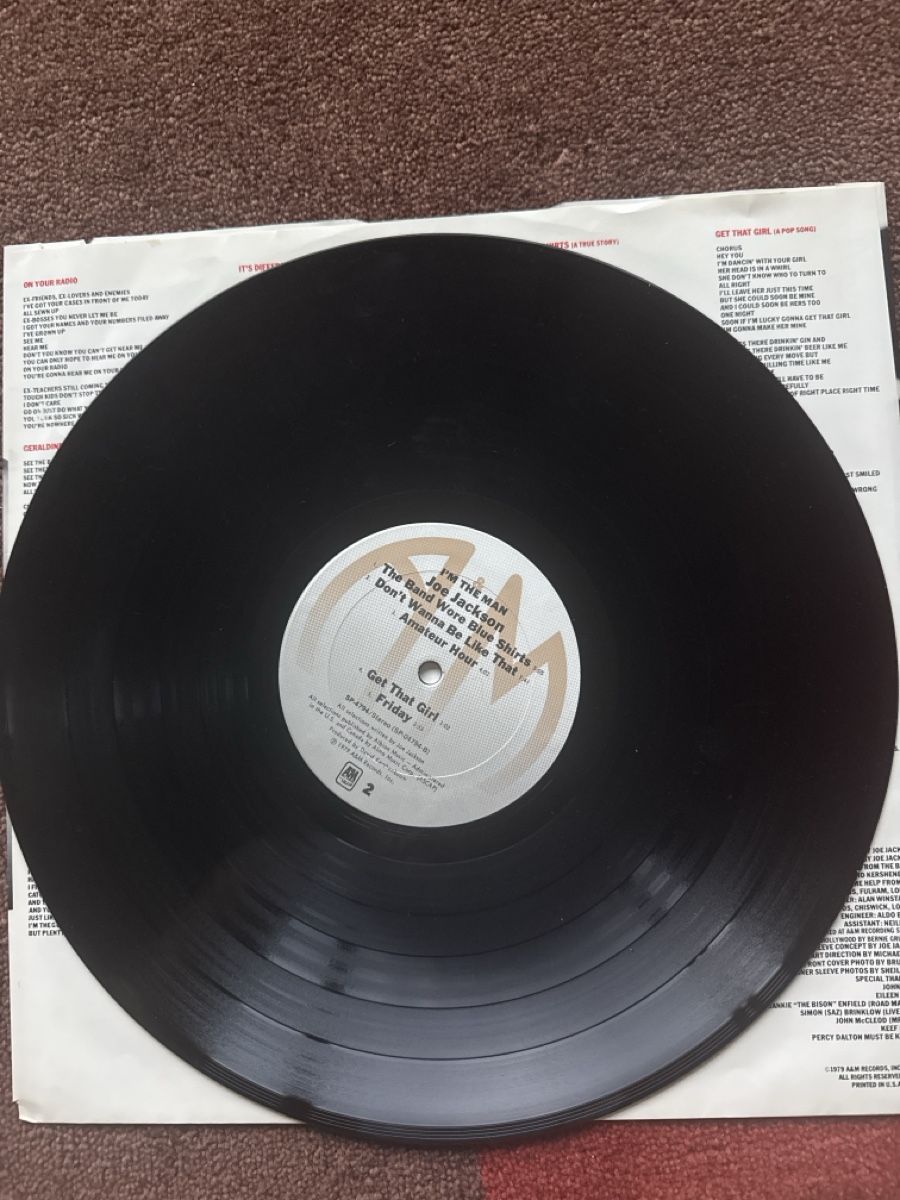Vinyles: Joe Jackson I'm The Man LP US press – D'occasion à Givisiez par My_favorite_shop 5