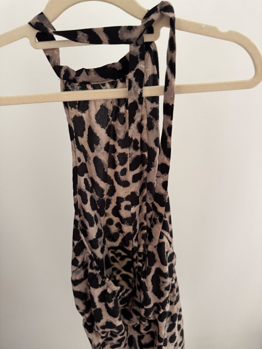 Shein Tute: Leopard print Halter Romper NEU – Nuovo e nell'imballaggio originale da Zürich venduto da di_archive 4