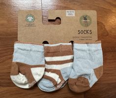 3 Paar Socken von Lässig / Grösse 12-14 NEU