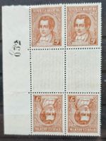 Argentina - Kehrdrucke ** Mariano Moreno, 1935 RRR !