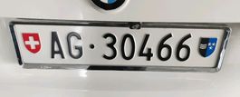 Auto Kennzeichen AG 30466 Aargau 