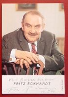 Fritz Eckhardt 1907-1995 Autogramm signiert Foto 10x15cm
